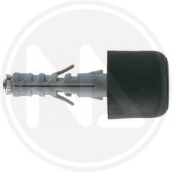 BLACK RUBBER bumper with NYLON plug fischer