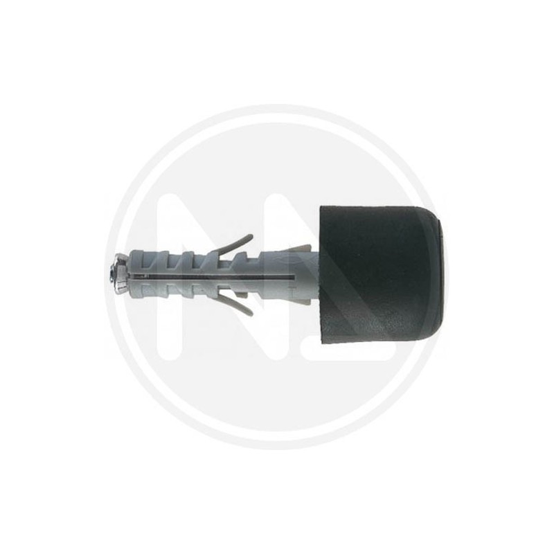 BLACK RUBBER bumper with NYLON plug fischer