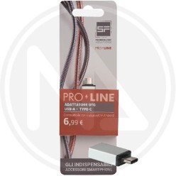 ADATTATORE OTG USB A -TYPE C  "PROLINE"