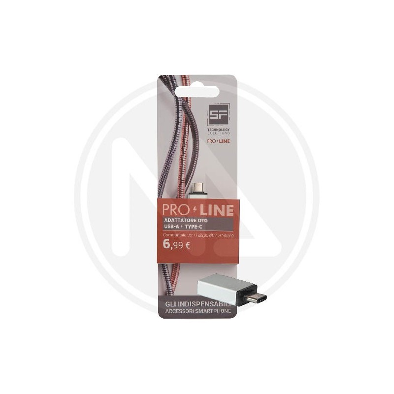 ADATTATORE OTG USB A -TYPE C  "PROLINE"
