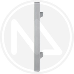 pull handle for doors "caserta z" stainless steel