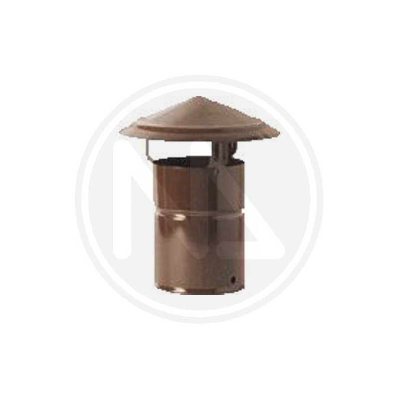BROWN fixed chimney for pipe BROWN fixed chimney for pipe
