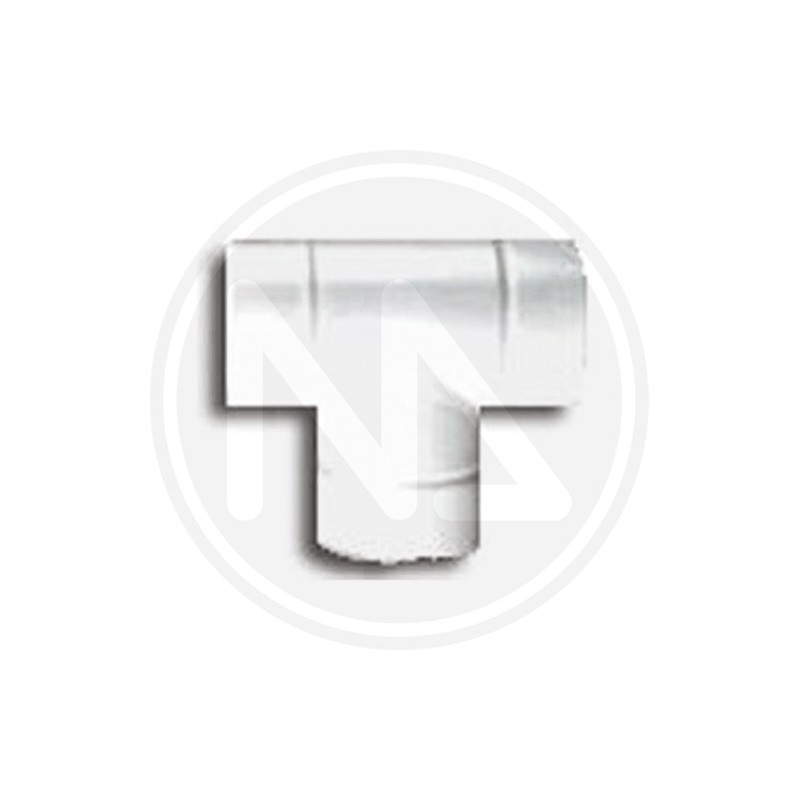 WHITE "t" joint for pipe WHITE "t" joint for pipe