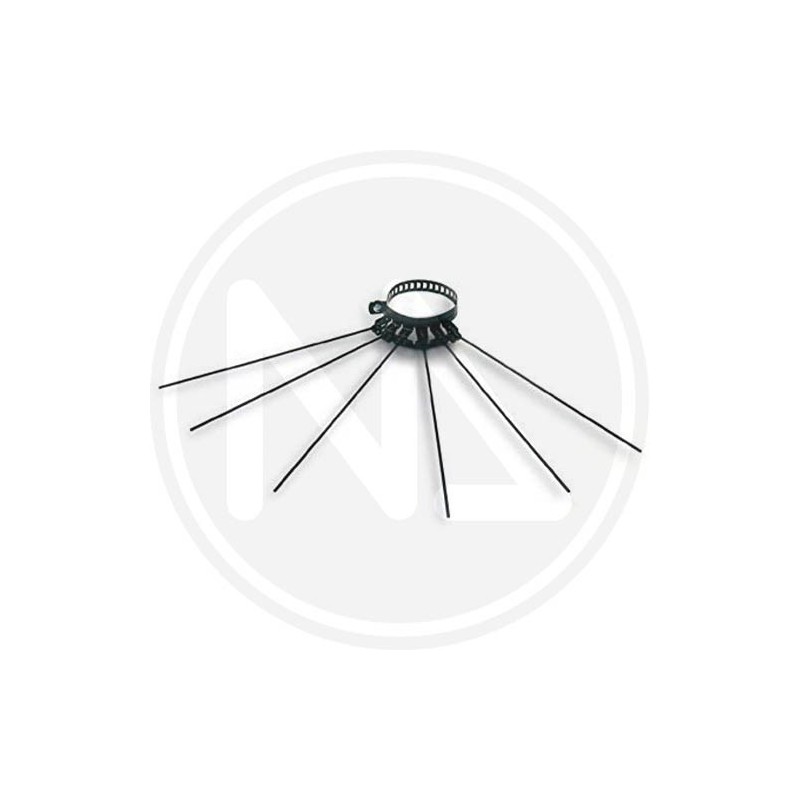 BLACK clothes horse for pipe
