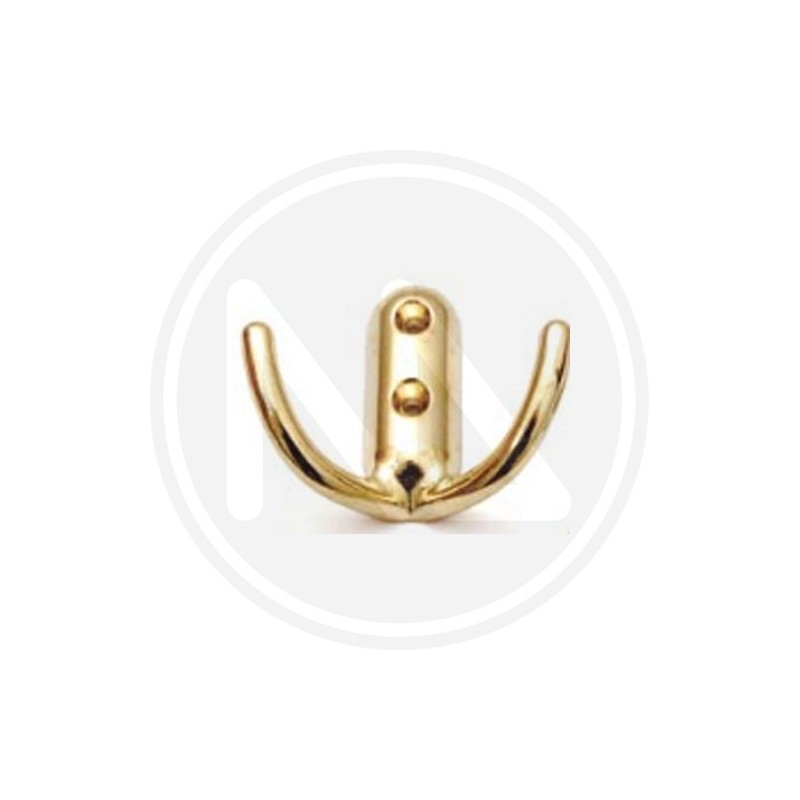 gold ZAMA ALLOY COATS HOOK "ONE PRICE" MAURER