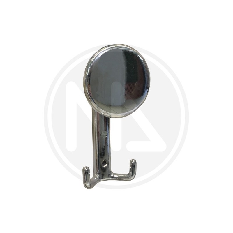 zama alloy coat hook "saturno" CHROME POLISH