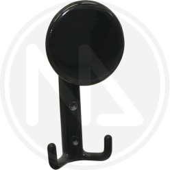 zama alloy coat hook "saturno" BLACK