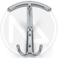 NICKEL MAT FINISH ZAMA CLOTHES HANGER "2393"