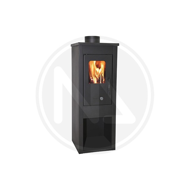 STUFA A LEGNA BRUCIATUTTO 6,8 KW "ERA"
