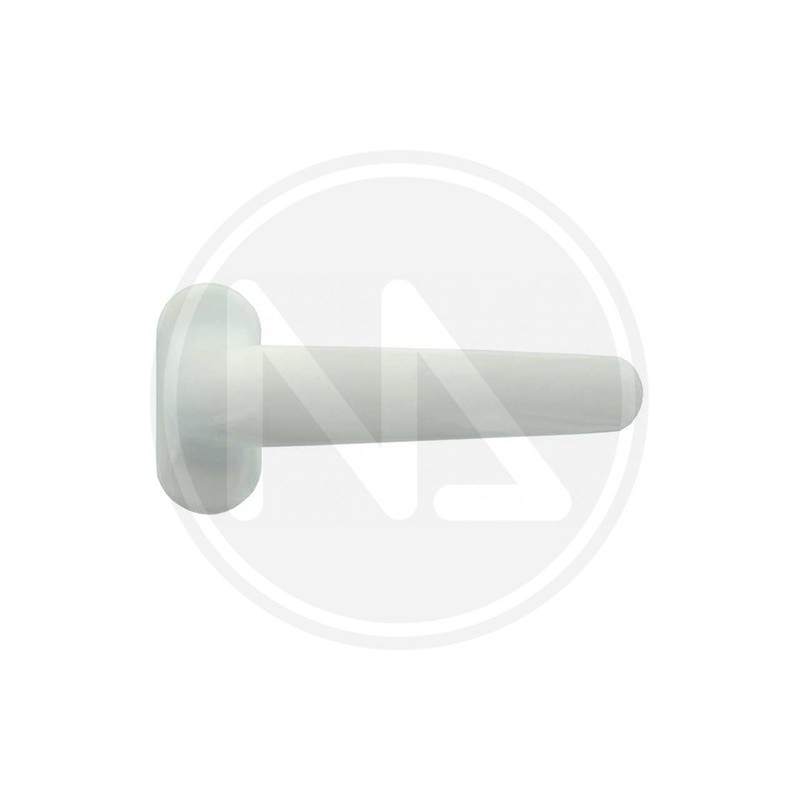 HANDLE FOR FRAMES IN WHITE ALUMINUM