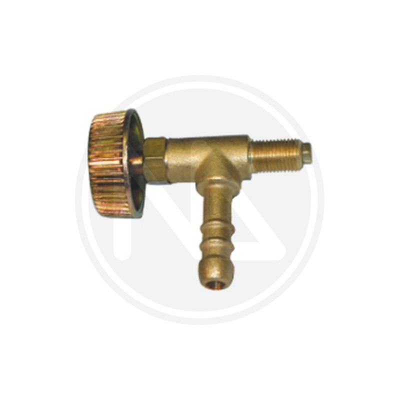 NEEDLE TAP FOR LPG STOVE with RUBBER HOLDER