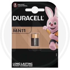 Special alkaline batterY "MN11" DURACELL