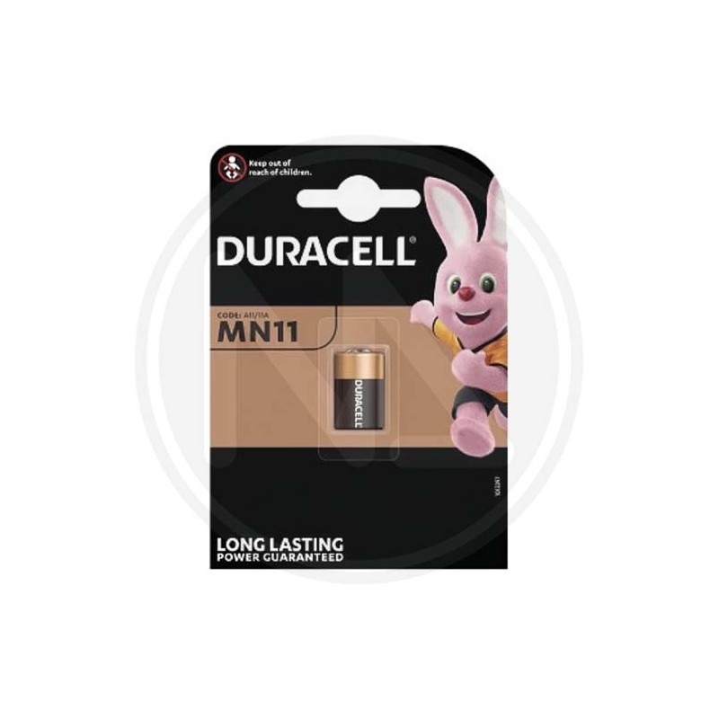 Special alkaline batterY "MN11" DURACELL