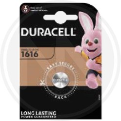 batteria litio minimicro piatta CR1616 duracell electronics