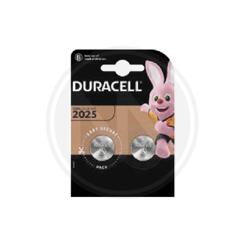 batteria litio minimicro piatta CR2025 duracell electronics