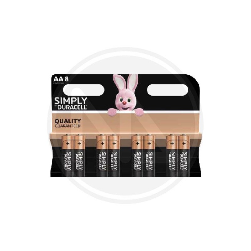 BATTERIA ALKALINe STILO MN1500 DURACELL SIMPLY