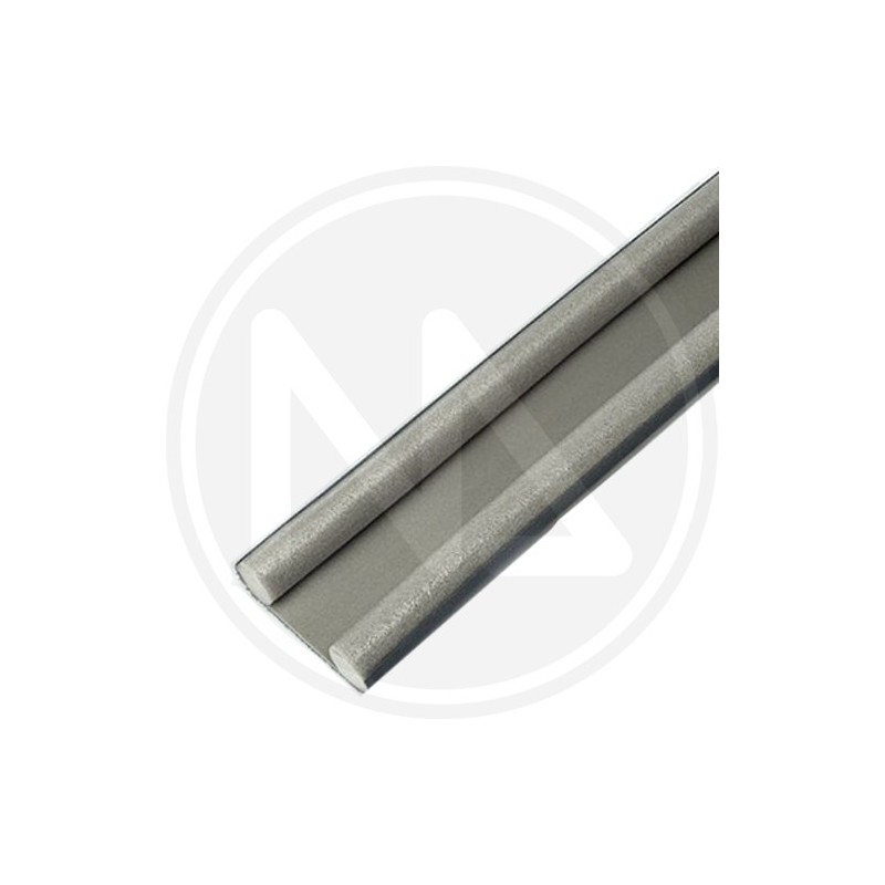 ANTRACITE DRAUGHT EXCLUDER FOR THE BOTTOM OF THE DOOR "DOUBLE STOP" ANTRACITE DRAUGHT EXCLUDER FOR THE BOTTOM OF THE DOOR "DOUBLE STOP"