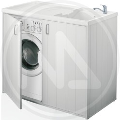 resin cover washing machine + washbasin (kit)