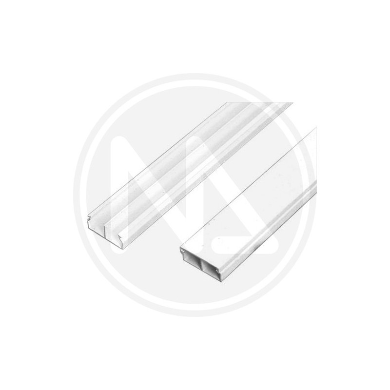 electric cable conduit closed two comparments