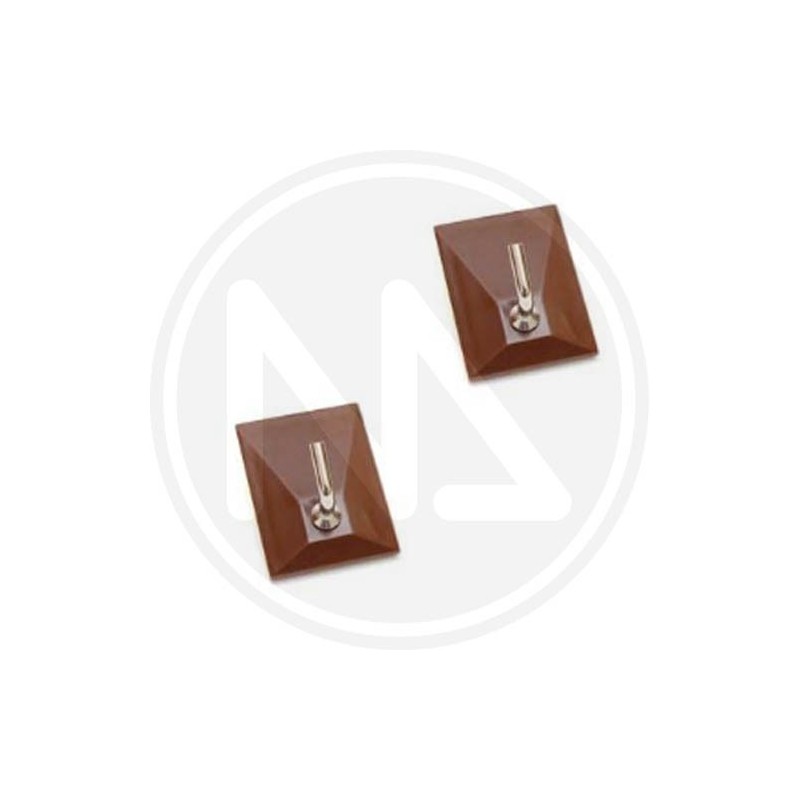 GANCI ADESIVI METALGANCI MARRONE "ONE PRICE" MAURER