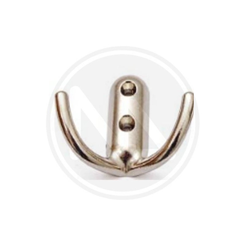 CHROMED ZAMA ALLOY COATS HOOK "one price" MAURER