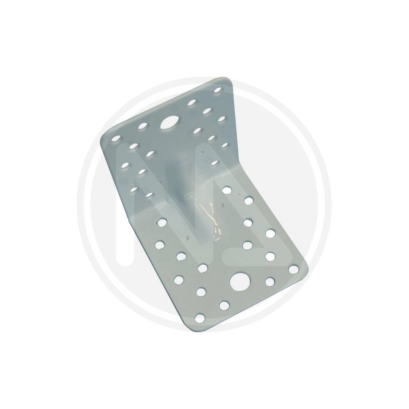 WHITE steel FOLDED plate for beams 794-B L 90