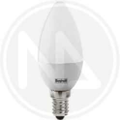 OLIVE LED LAMP E14 "SAVING" BEGHELLI*