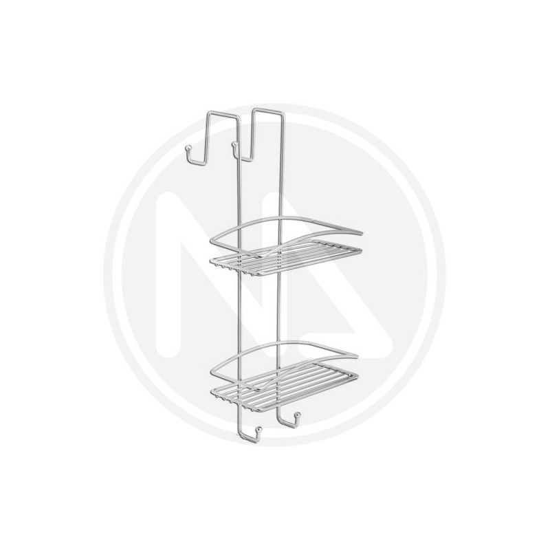 SUPPORTO SPIDER DOPPIO CESTELLO PER DOCCIA