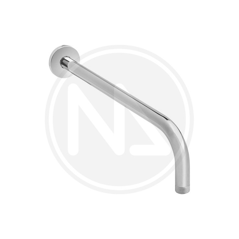 chromed stainless steel shower branch maurer