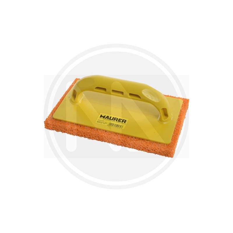 trowel red foam rubber - soft- polystyrene plaster maurer