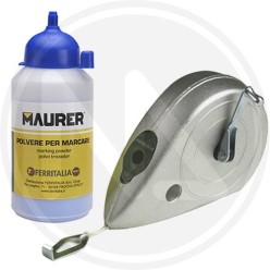 CHALK LINES KIT - ALUMINIUM  MAURER