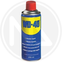 SBLOCCANTE lubrificante SPRAY "WD 40 200 ml." GETTO FISSO