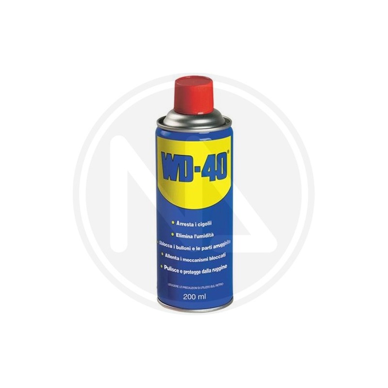 SBLOCCANTE lubrificante SPRAY "WD 40 200 ml." GETTO FISSO