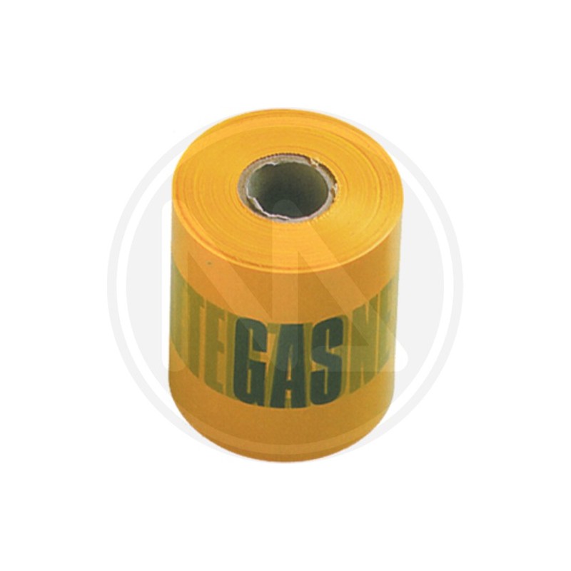 NASTRO SEGNALETICO per GAS in PVC