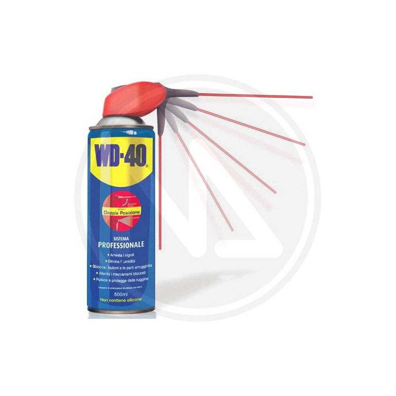 SBLOCCANTE LUBRIFICANTE SPRAY "WD 40" 250+40 ML. GETTO POSIZIONABILE