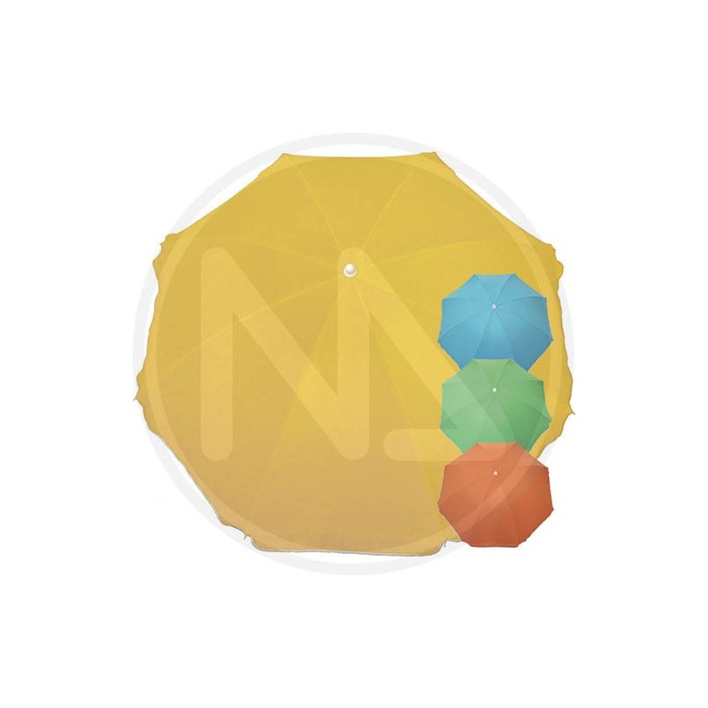 beach umbrella with one colour Ø 180 PAPILLON