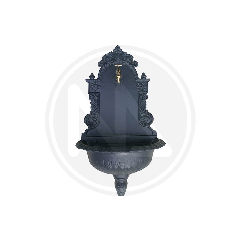cast iron wall fountain "tirolo" papillon cast iron wall fountain "tirolo" papillon