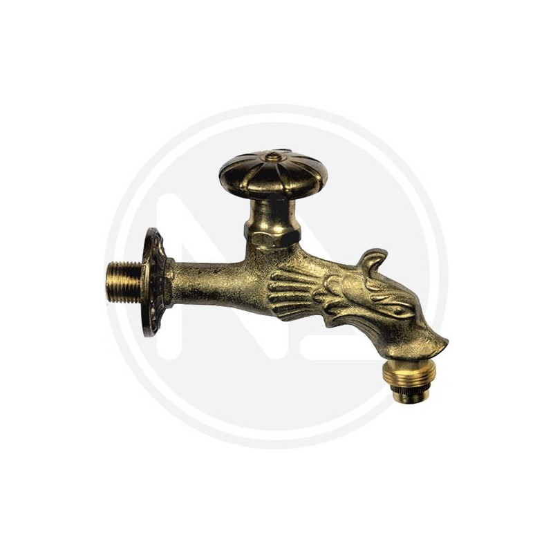 faucet for fountains "dragone" papillon