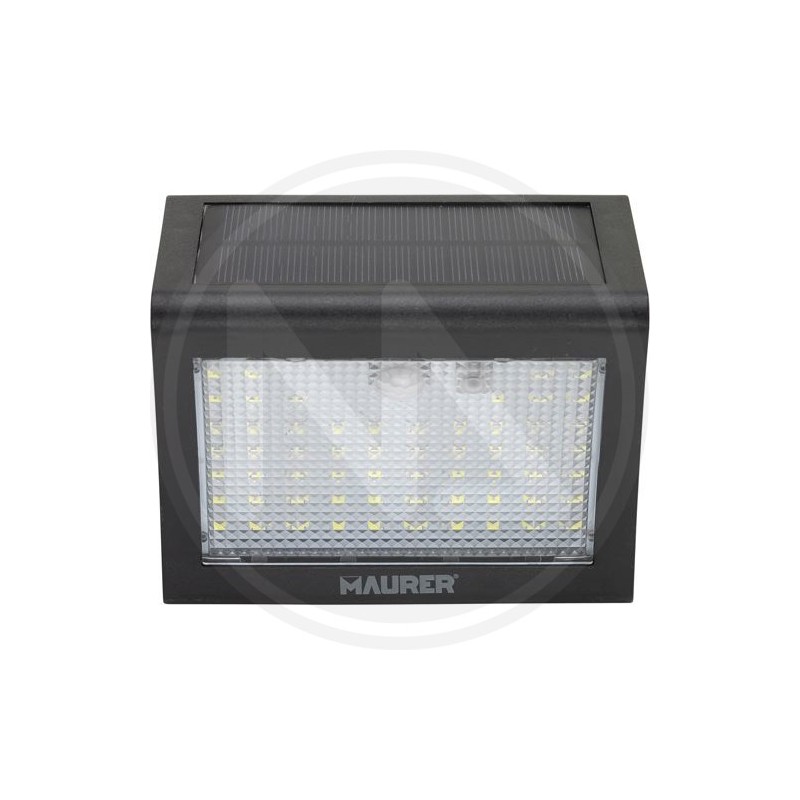 SOLAR LAMP with CREPUSCULAR SENSOR / movement 60 led MAURER SOLAR LAMP with CREPUSCULAR SENSOR / movement 60 led MAURER