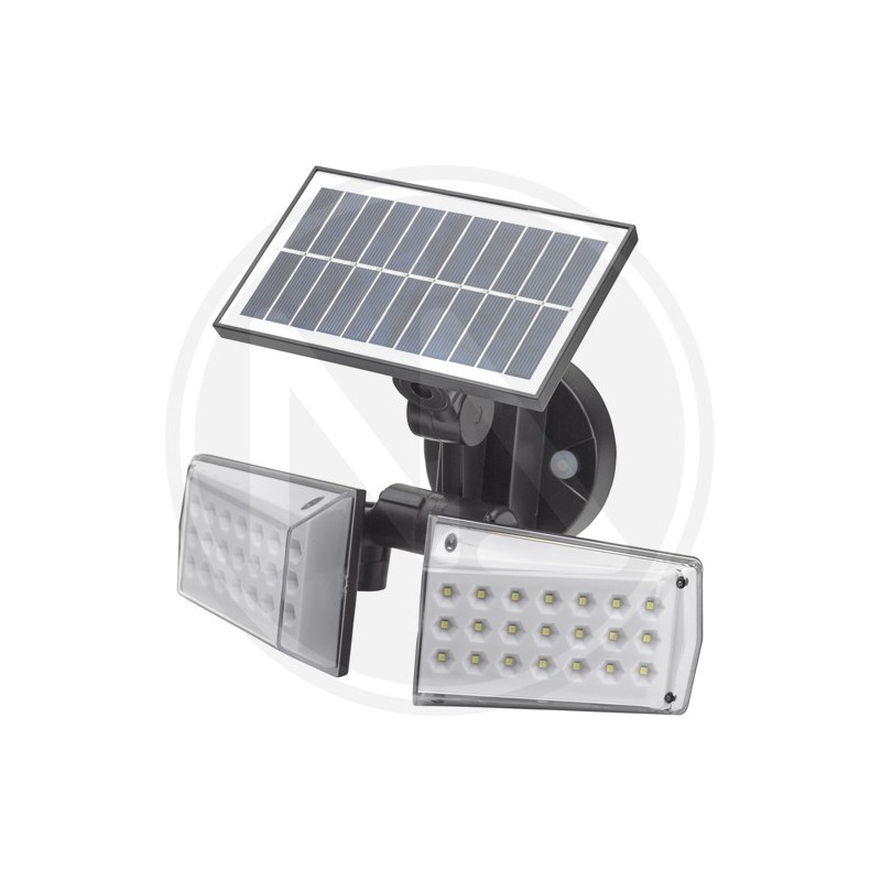 SOLAR LAMP with CREPUSCULAR SENSOR / movement 42 led MAURER SOLAR LAMP with CREPUSCULAR SENSOR / movement 42 led MAURER
