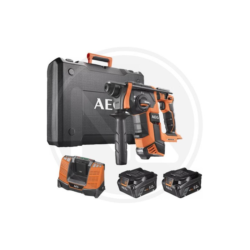 ROTARY HAMMER WITH LITIUM BATTERY "BBH 18BL 502C " AEG ROTARY HAMMER WITH LITIUM BATTERY "BBH 18BL 502C " AEG