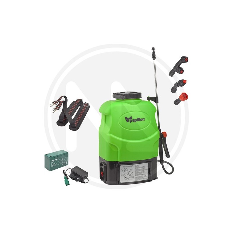 SHOULDER PUMP WITH LITHIUM BATTERY PSB 16L PAPILLON SHOULDER PUMP WITH LITHIUM BATTERY PSB 16L PAPILLON