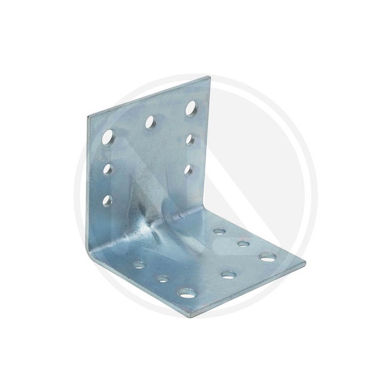 WHITE GALVANIZED RIBBED BENT PLATE FOR BEAMS L 65ZB
