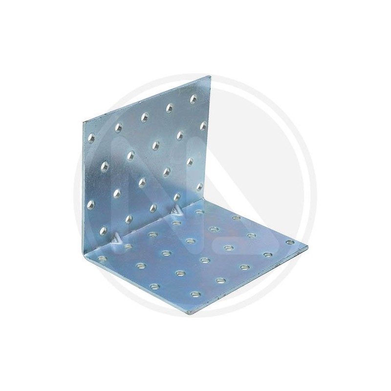 WHITE GALVANIZED RIBBED BENT PLATE FOR BEAMS L 100ZB