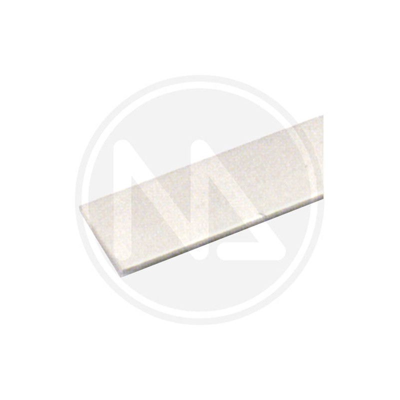 "FLAT" ALUMINUM PROFILE, white
