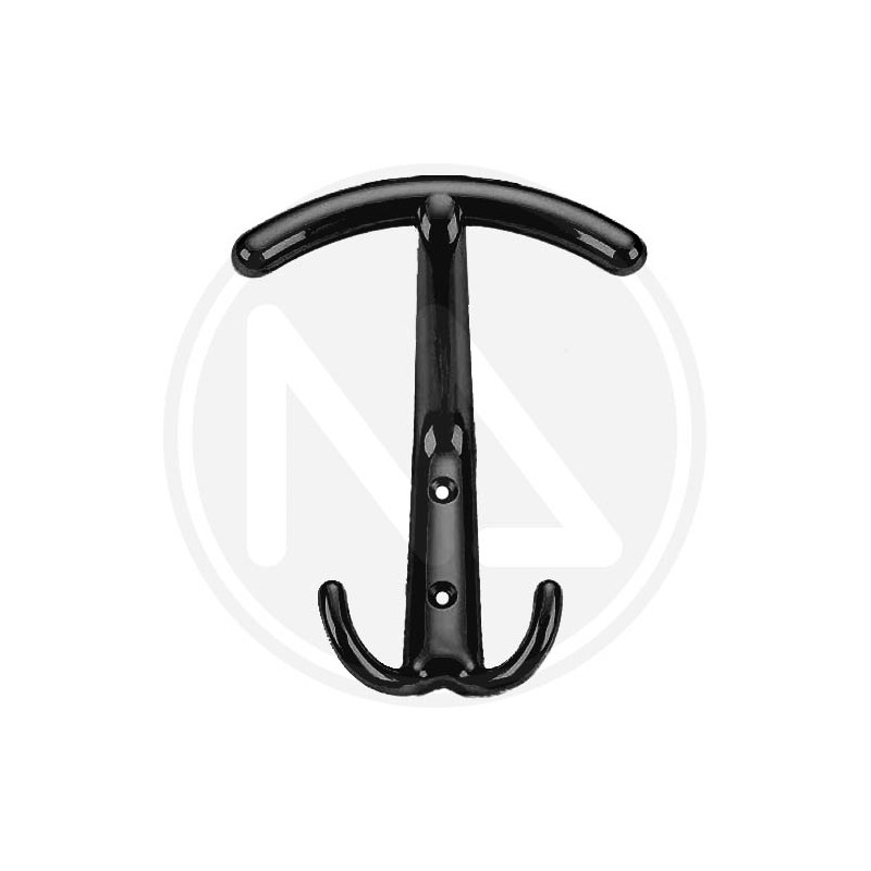 BLACK FINISH ZAMA CLOTHES HANGER "2393"