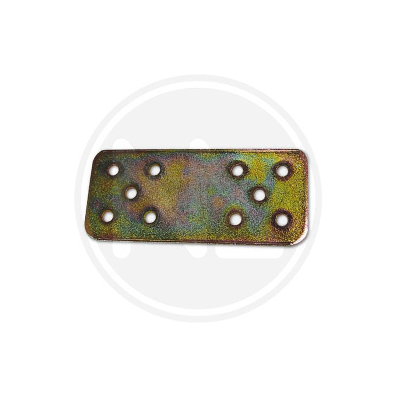 STRAIGHT GALVANIZED STEEL BEAM PLATE 873 L 40