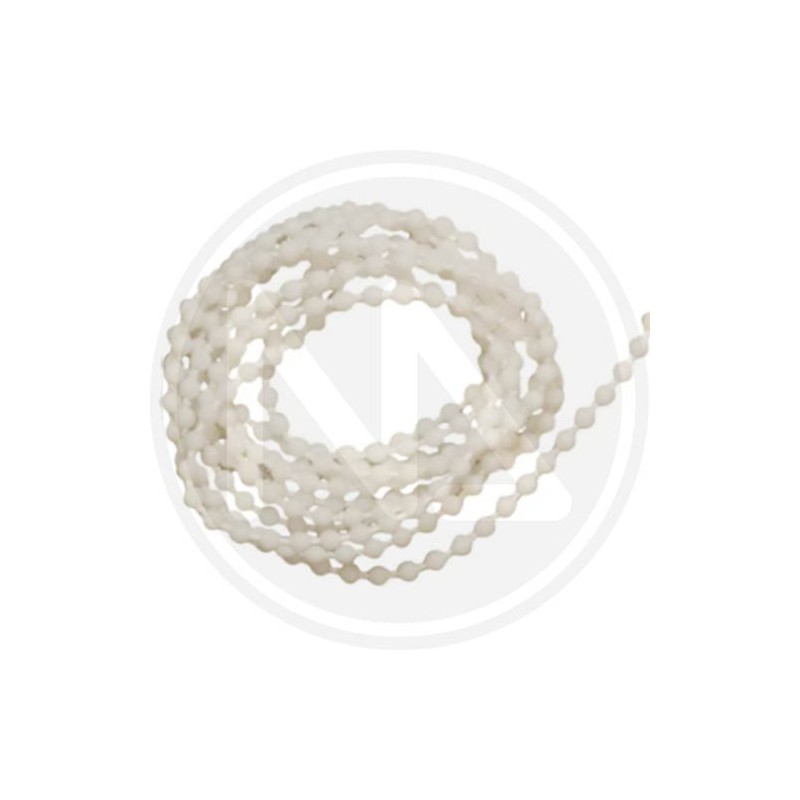 WHITE BEAD CHAIN