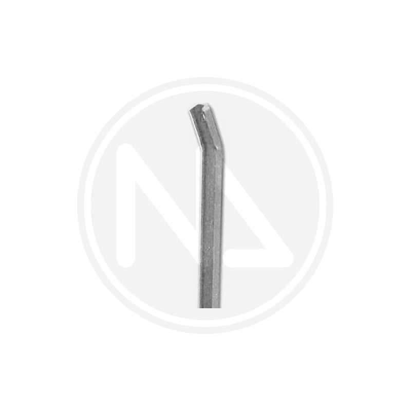 zinc-coated fence tension bars