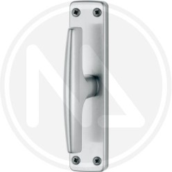 SILVER anodized aluminium espagnolette for window "GINEVRA"